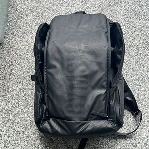 Gymshark Black Urban Backpack with Minimalist Design